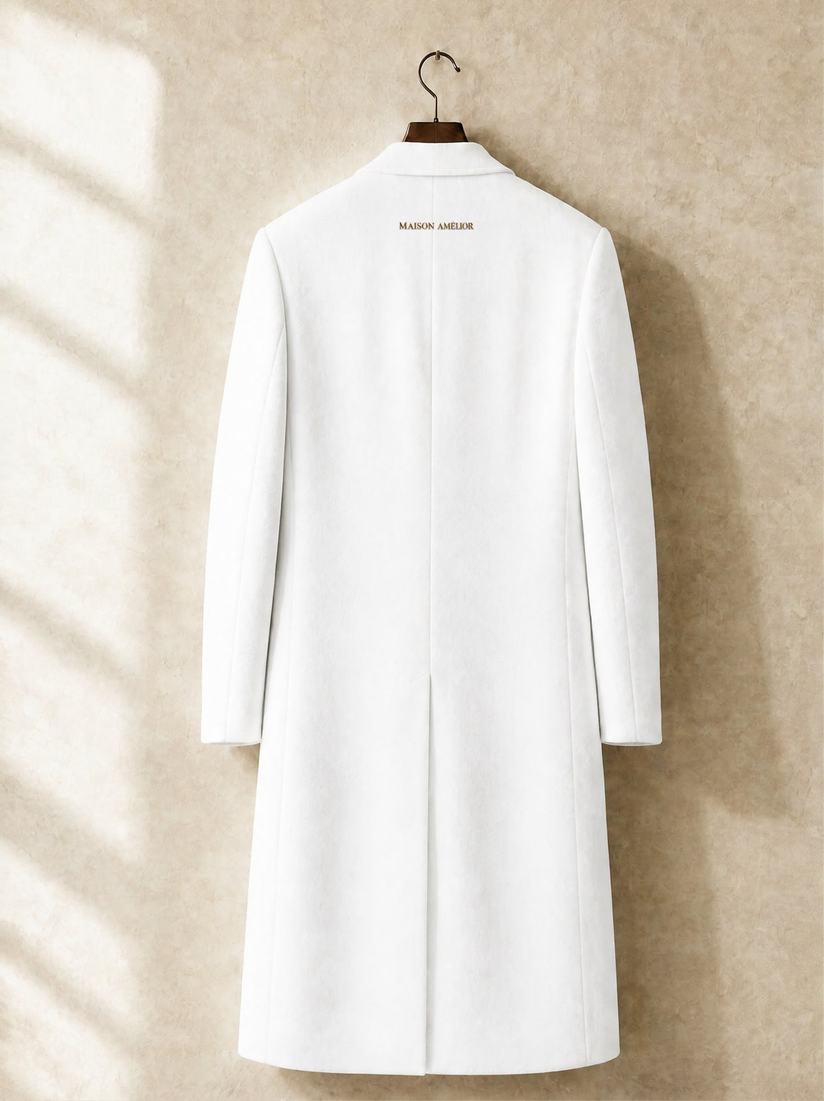 Le Pardessus — White — Back