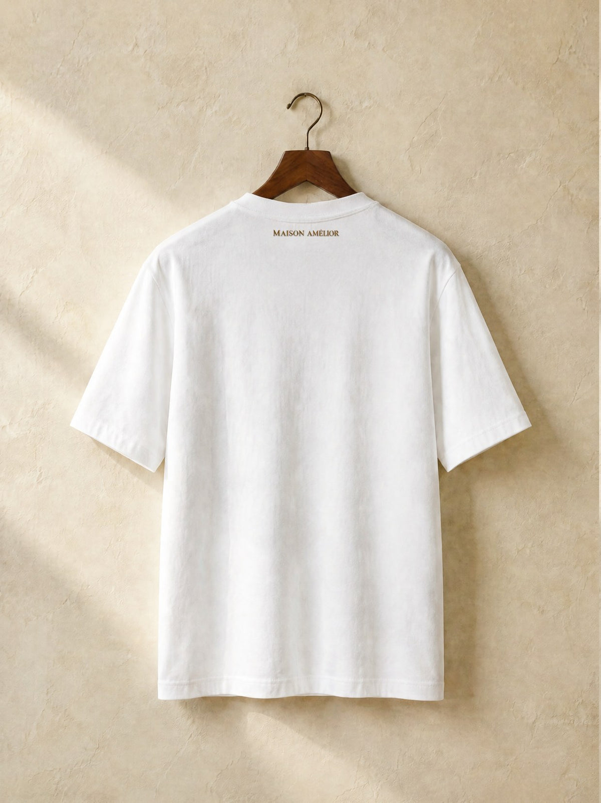 Le T-Shirt Lourd Homme — White — Back