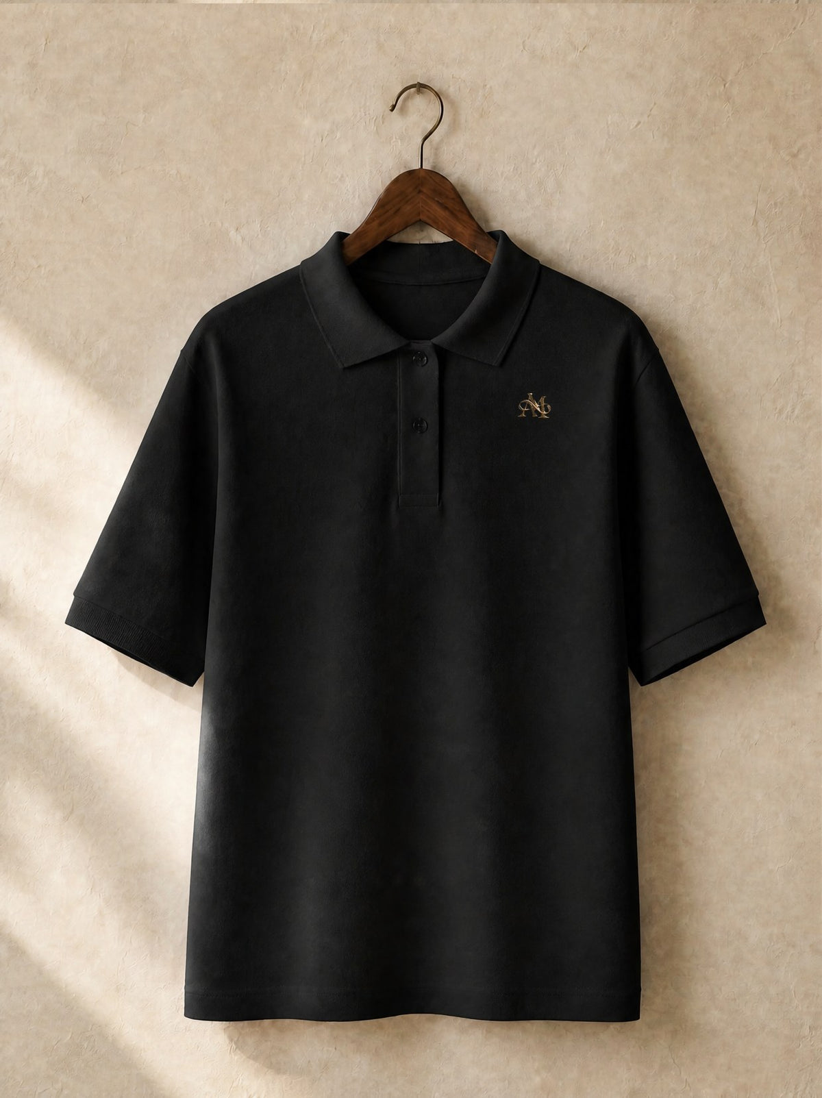 Le Polo Piqué Femme — Black