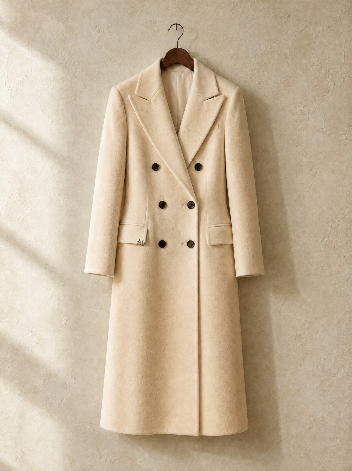 Le Manteau Croisé — Cream
