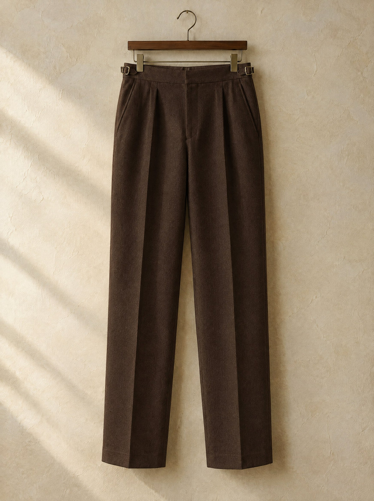 Le Pantalon à Pinces — Brown