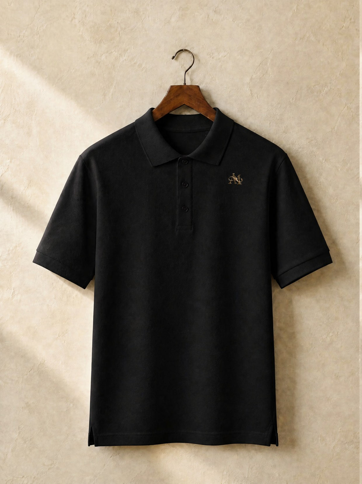 Le Polo Piqué Homme — Black
