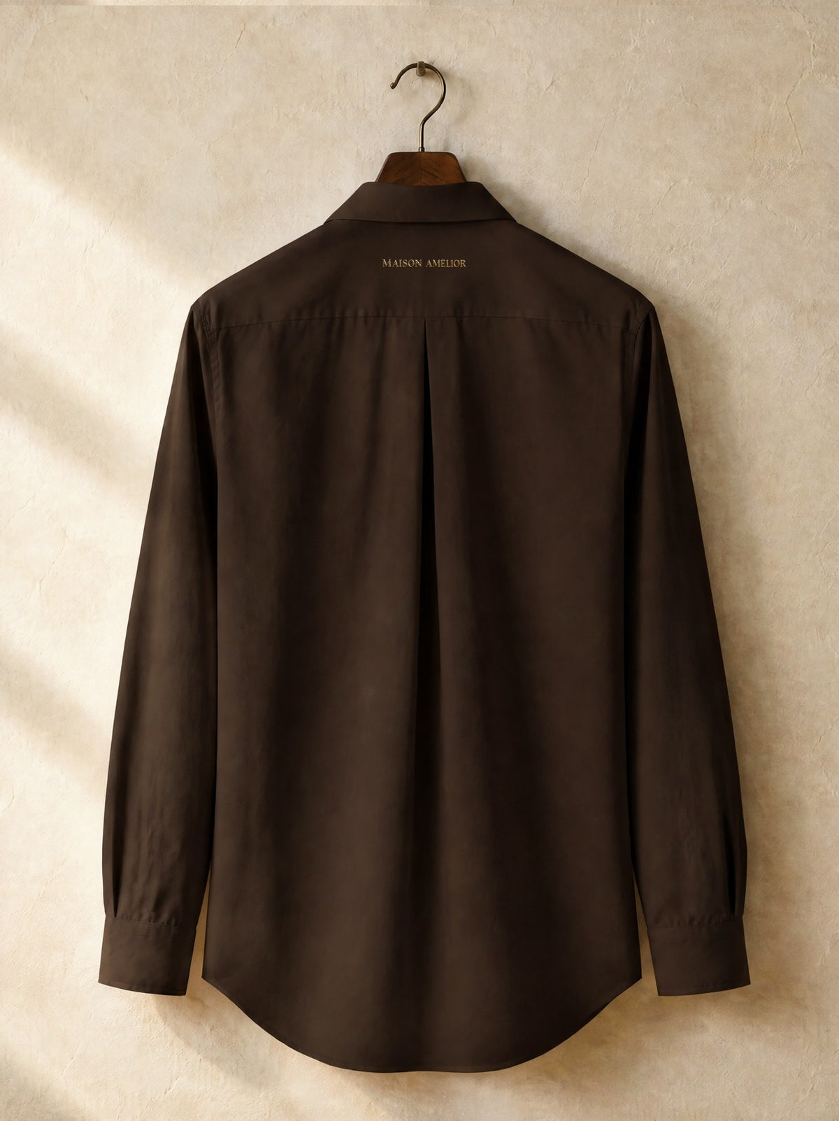 La Chemise Classique — Brown — Back