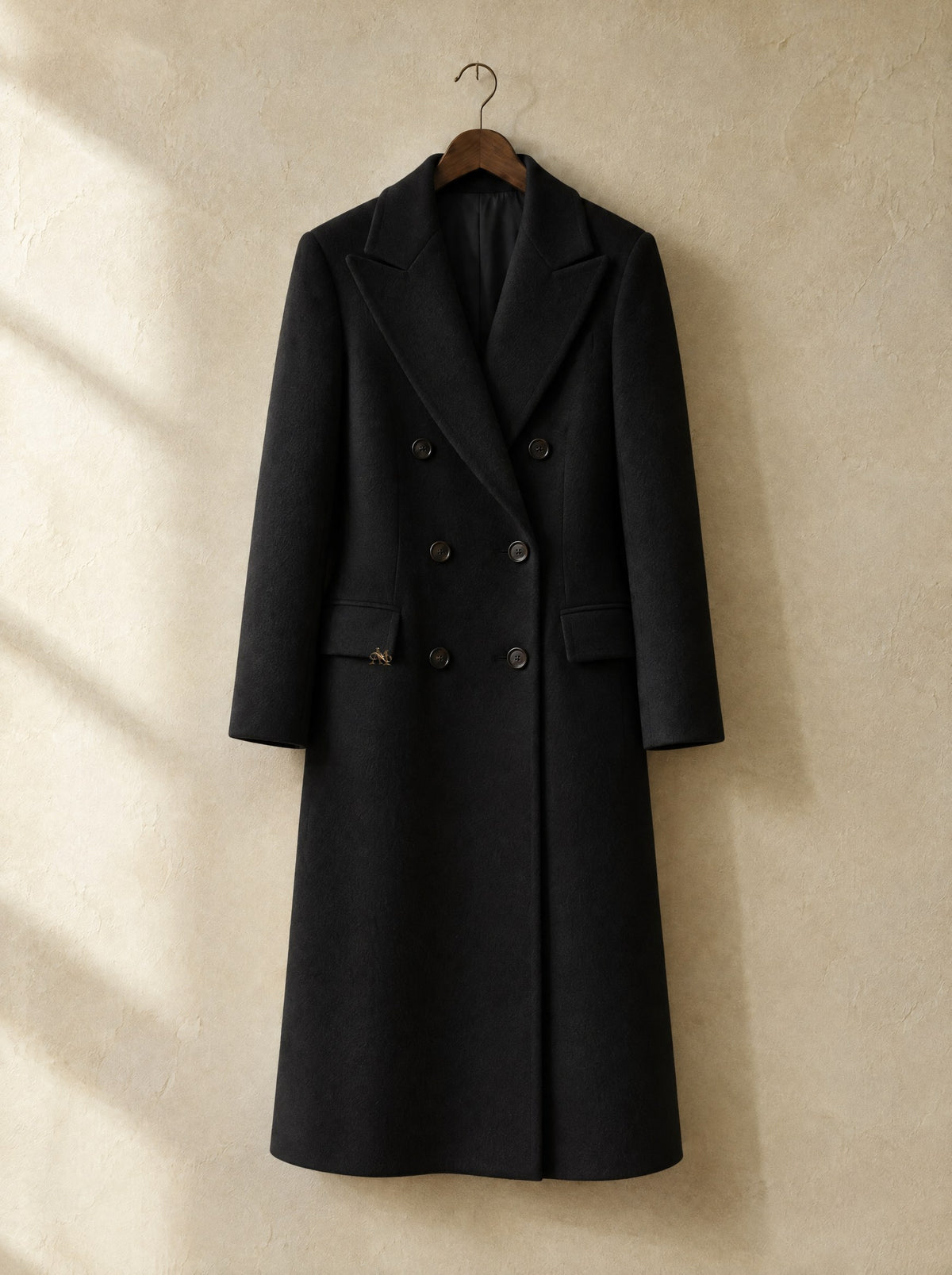 Le Manteau Croisé — Black