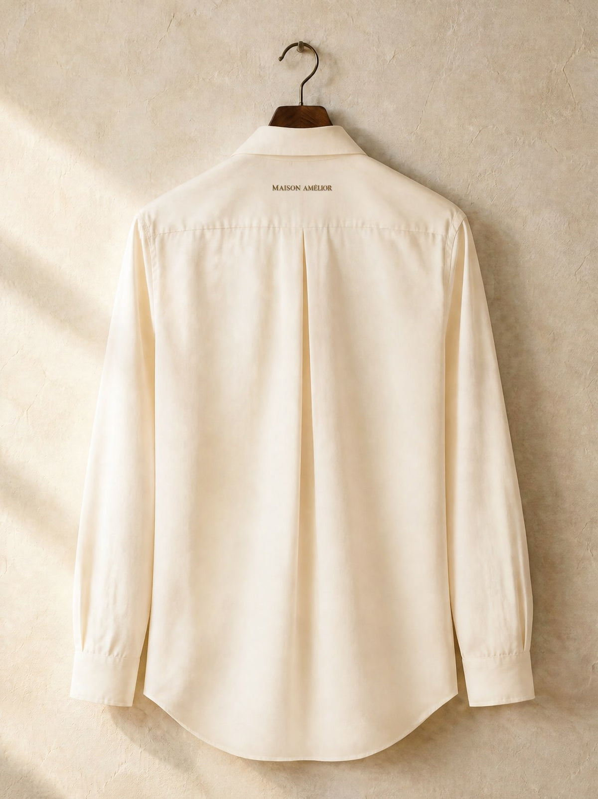 La Chemise Classique — Cream — Back