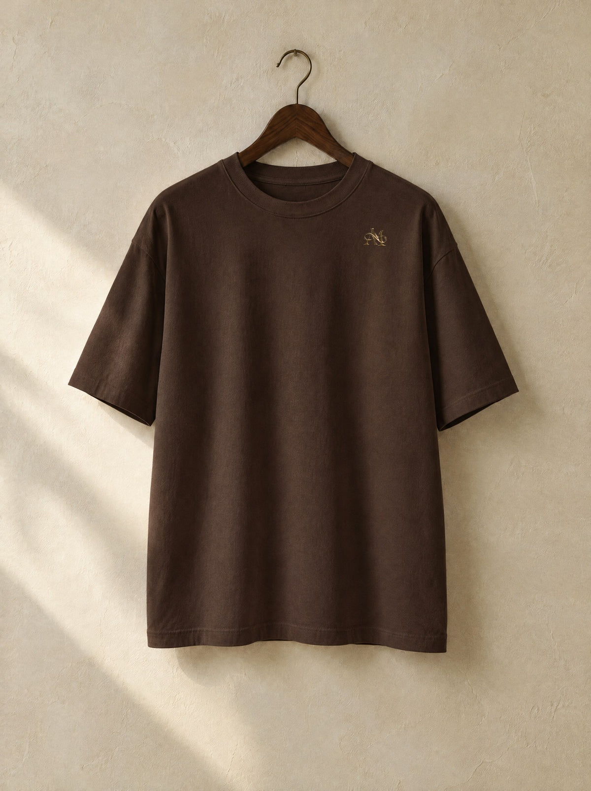 Le T-Shirt Lourd Femme — Brown
