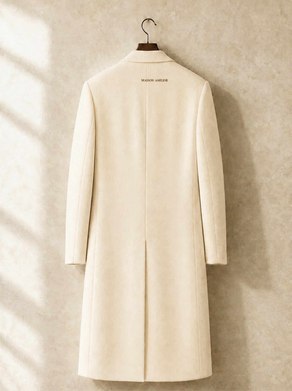 Le Pardessus — Cream — Back