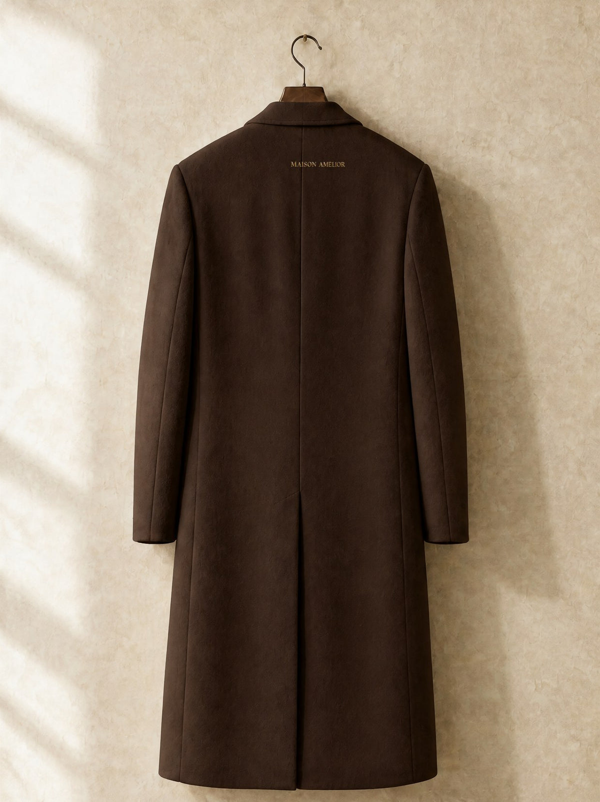 Le Pardessus — Brown — Back