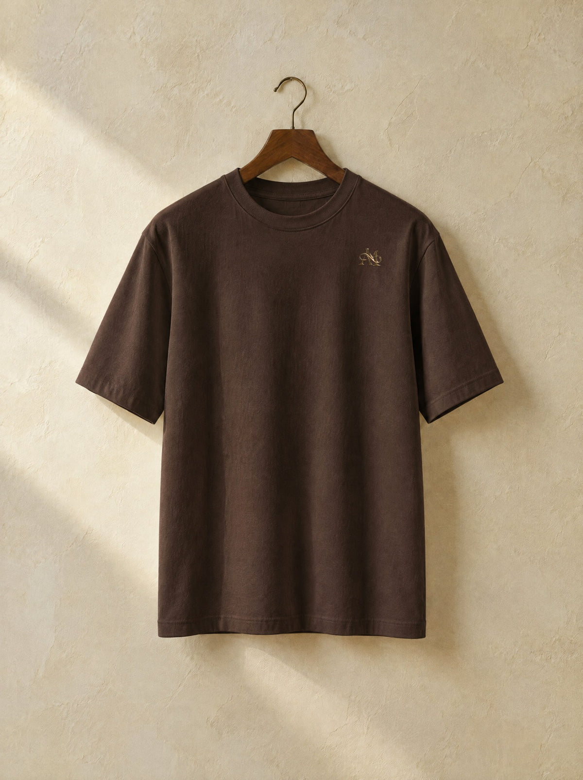 Le T-Shirt Lourd Homme — Brown