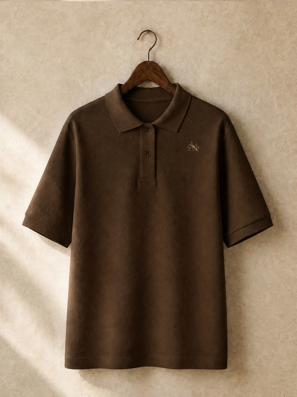 Le Polo Piqué Femme — Brown
